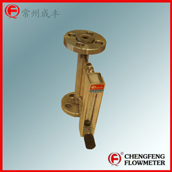 DK800-6F(15) Chinese famous flowmeter manufacture [CHENGFENG FLOWMETER] flange connection glass tube flowmeter good anti-corrosion